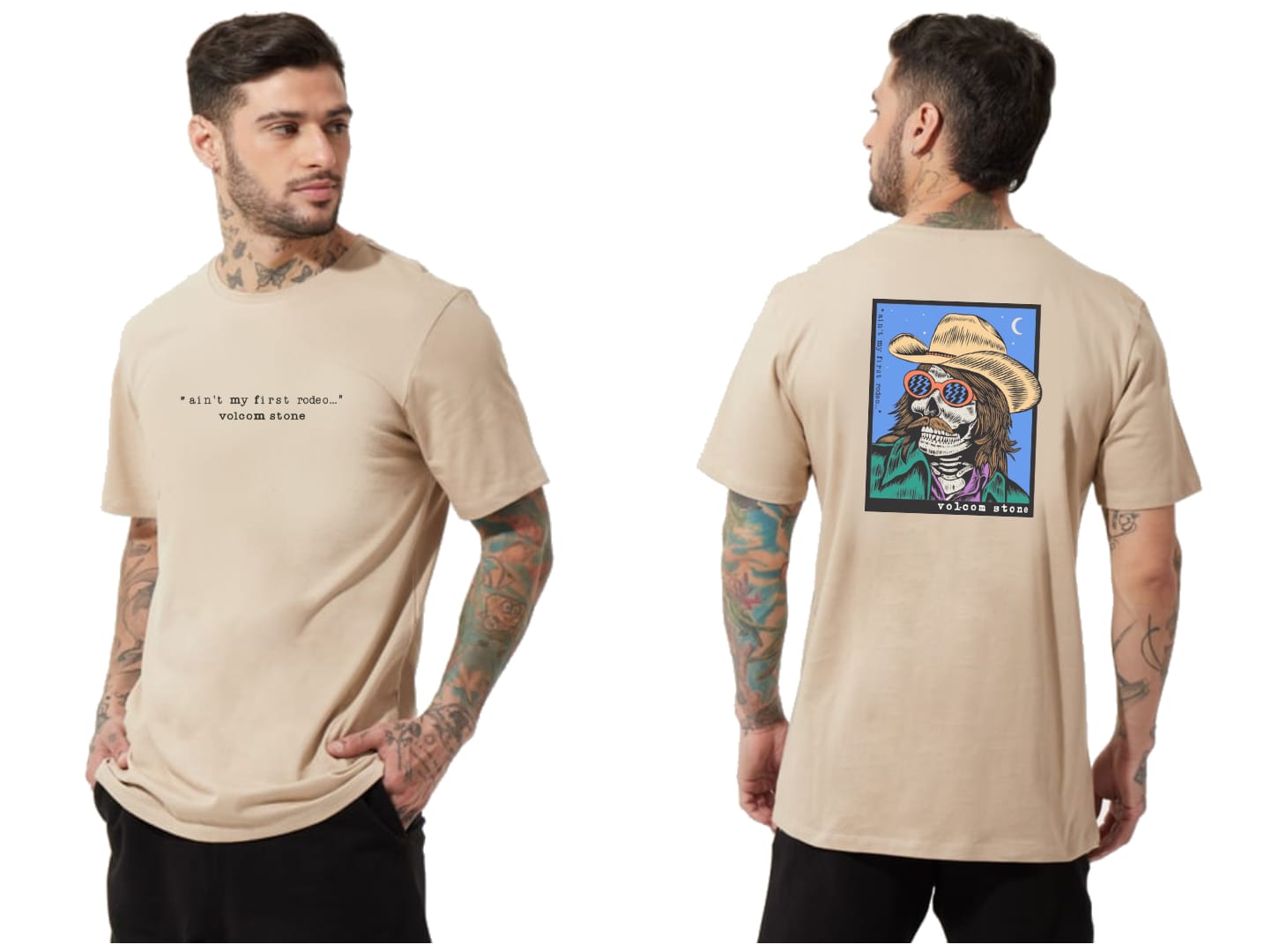 polo Volcom beige