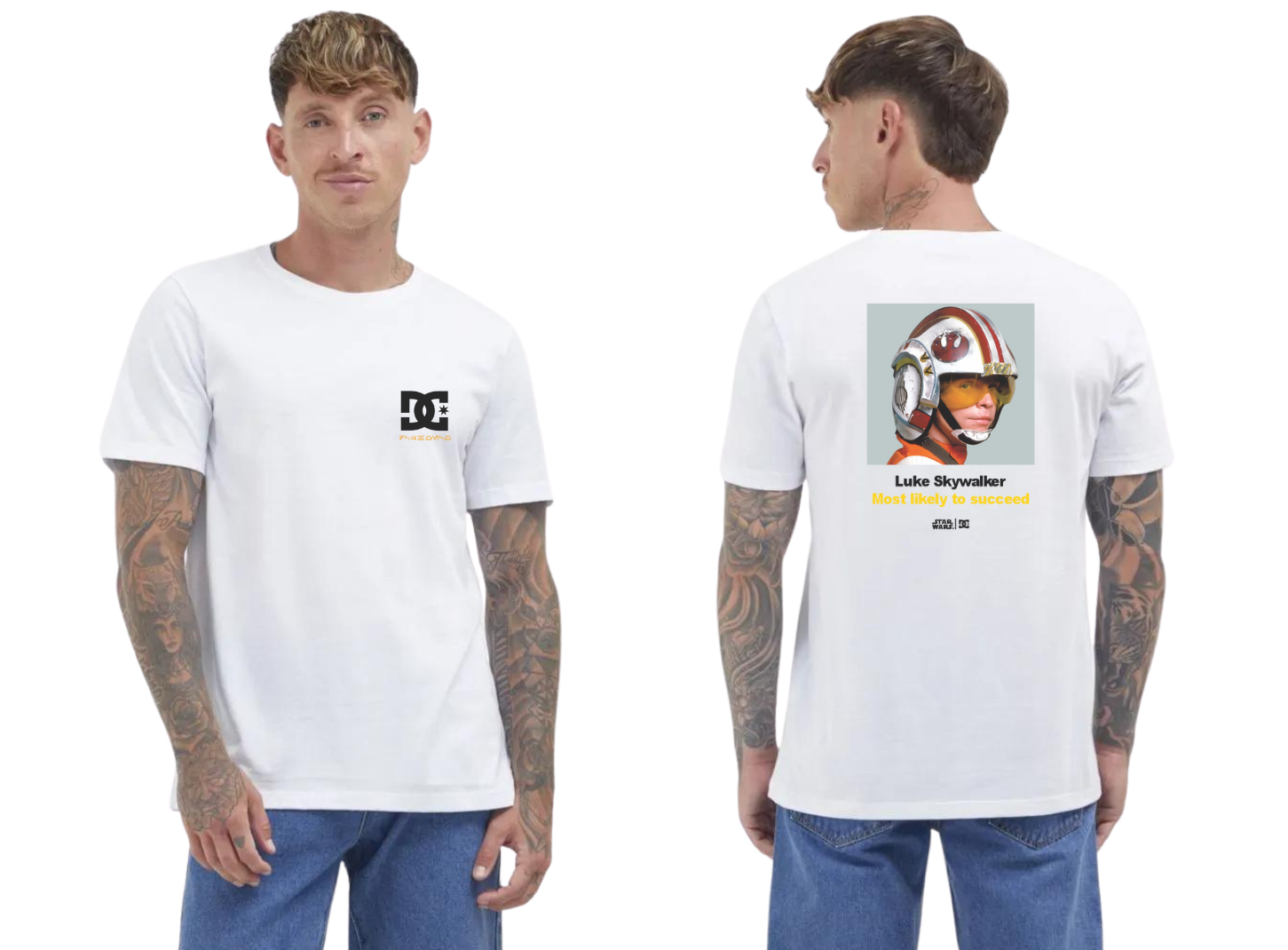 Polo DC  blanco